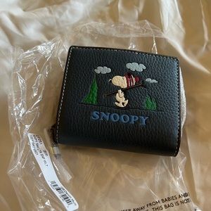 Coach snap wallet.